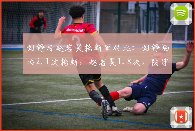 刘铮与赵岩昊抢断率对比：刘铮场均2.1次抢断，赵岩昊1.8次，防守悍将各有千秋